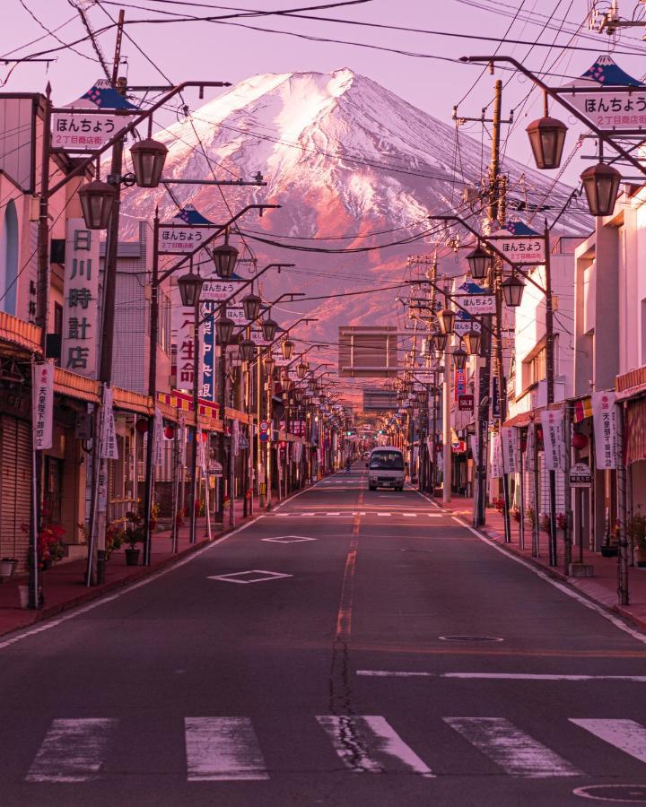 Ryokan Fuji Heights Fudzsikavagucsiko Kültér fotó